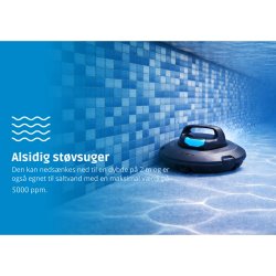 SupraVac Trinity AKU automatisk robotst�vsuger til pool